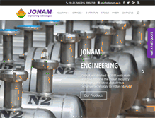 Tablet Screenshot of jonam.co.in
